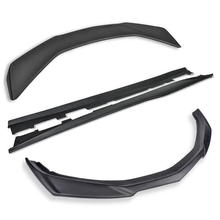 Camaro SS Primer Black Aerodynamic Full Body Kit | ZL1 Conversion Package - ExtremeOnlineStore
