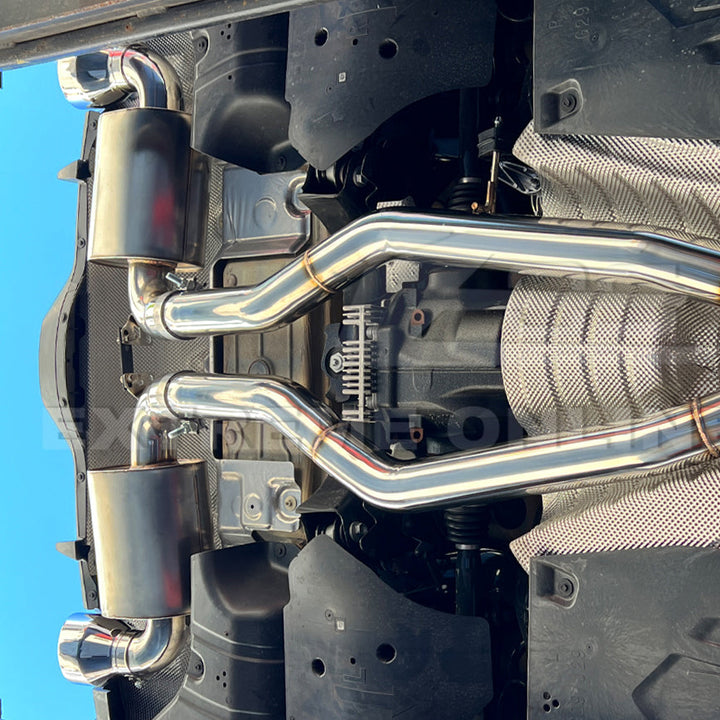 2020-Up Toyota Supra A90 A91 Dual Cat Back Exhaust