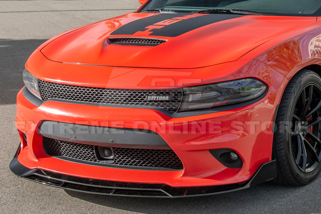 2015-Up Dodge Charger SRT Performance Front Splitter &amp; Rocker Panel