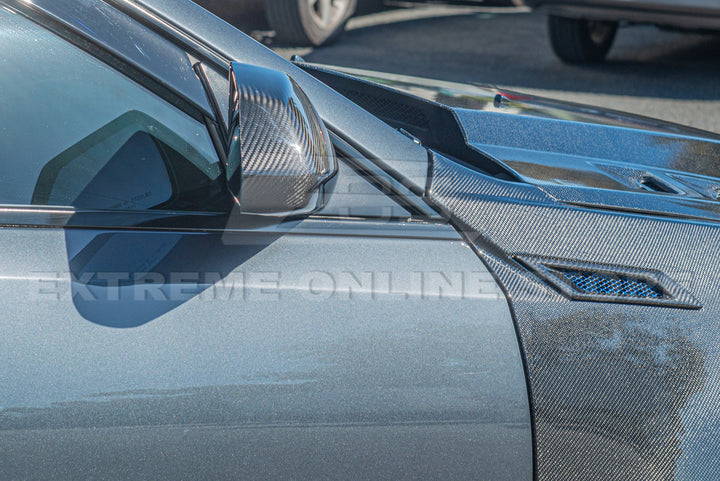 2009-15 Cadillac CTS | CTS-V DRY Carbon Fiber Mirror Covers
