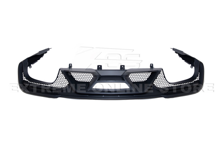 2018-22 Ford Mustang GT500 Rear Bumper Quad Tips Diffuser