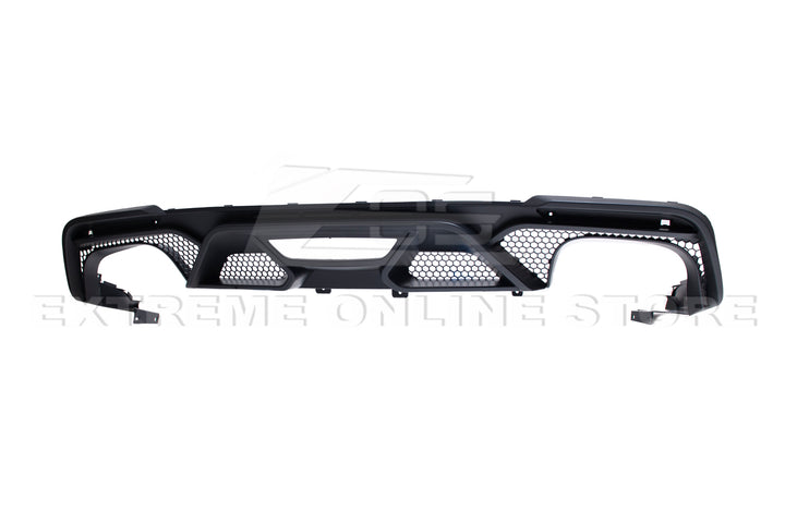 2018-22 Ford Mustang GT500 Rear Bumper Quad Tips Diffuser