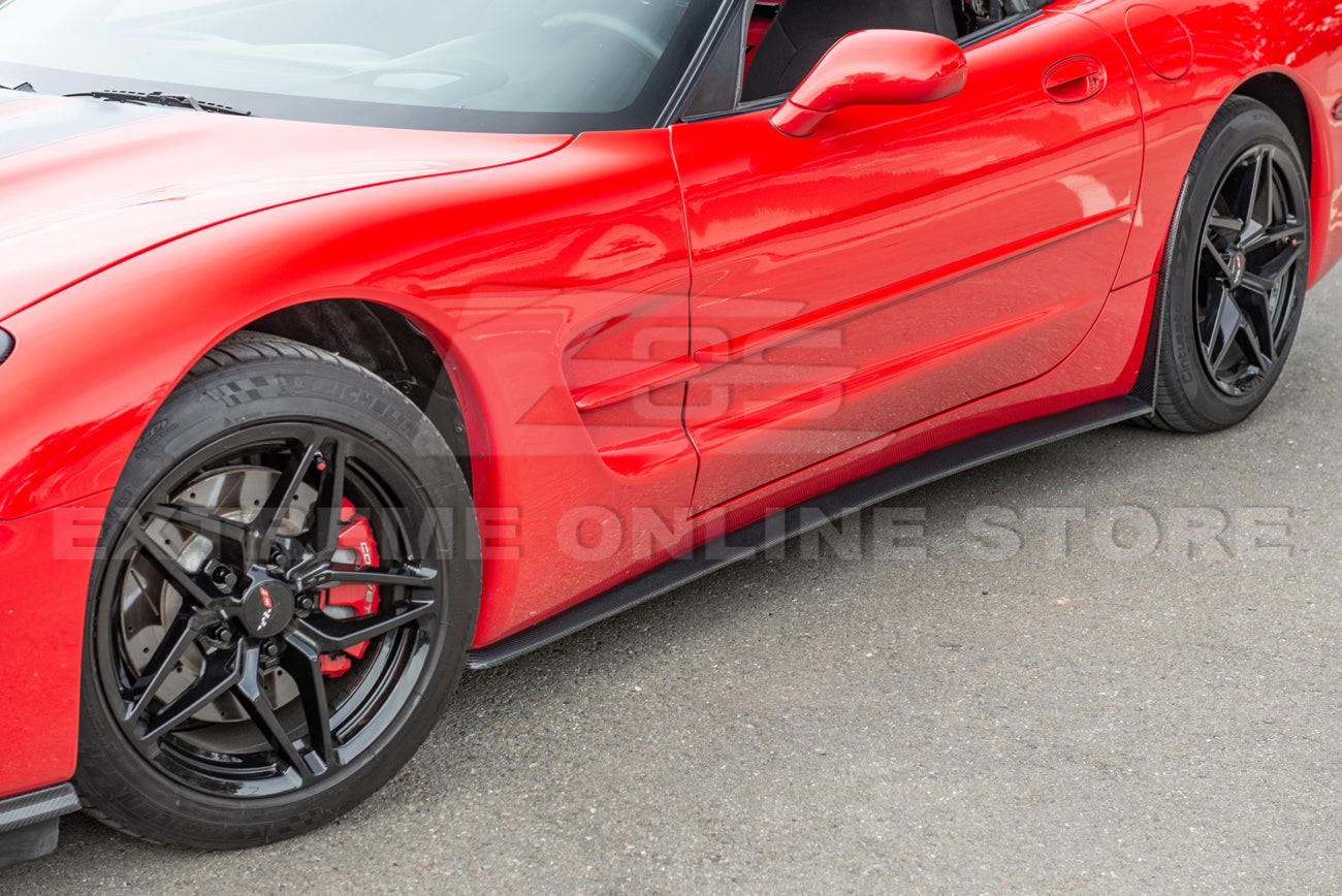 C5 Rocker Panels 1997-04 Chevrolet Corvette C5 ZR1 Side Skirts Rocker Panels