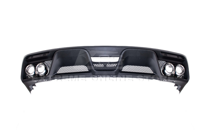 2015-17 Ford Mustang GT350 Rear Bumper Quad Tips Diffuser