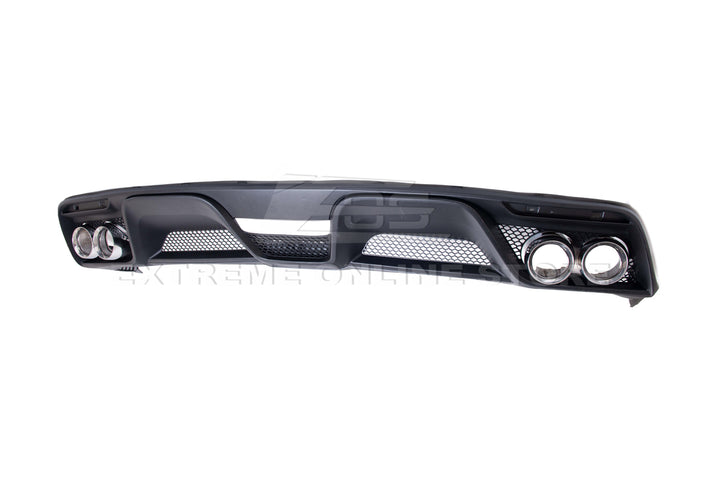 2015-17 Ford Mustang GT350 Rear Bumper Quad Tips Diffuser