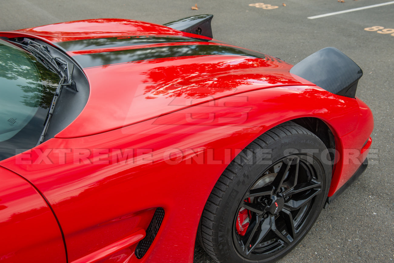 Chevrolet Corvette C5 Carbon Fiber Front Headlight Covers