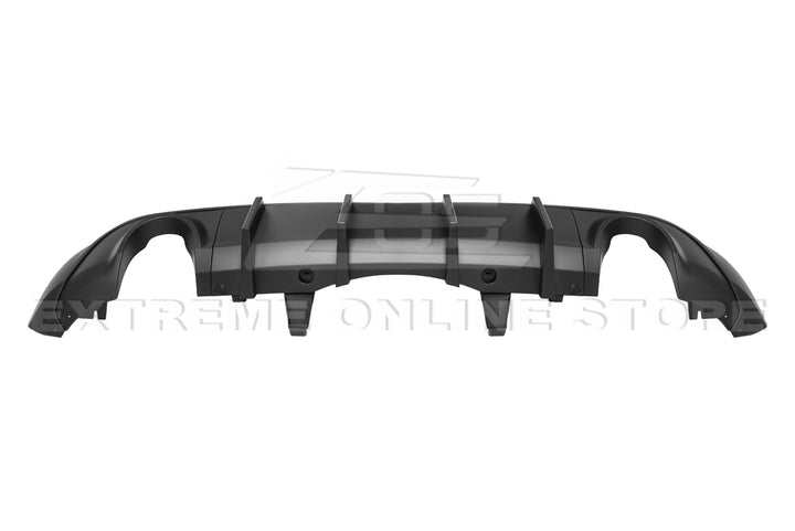 2014-Up Dodge Durango Rear Bumper Dual Tips Diffuser