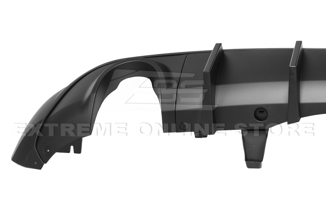 2014-Up Dodge Durango Rear Bumper Dual Tips Diffuser