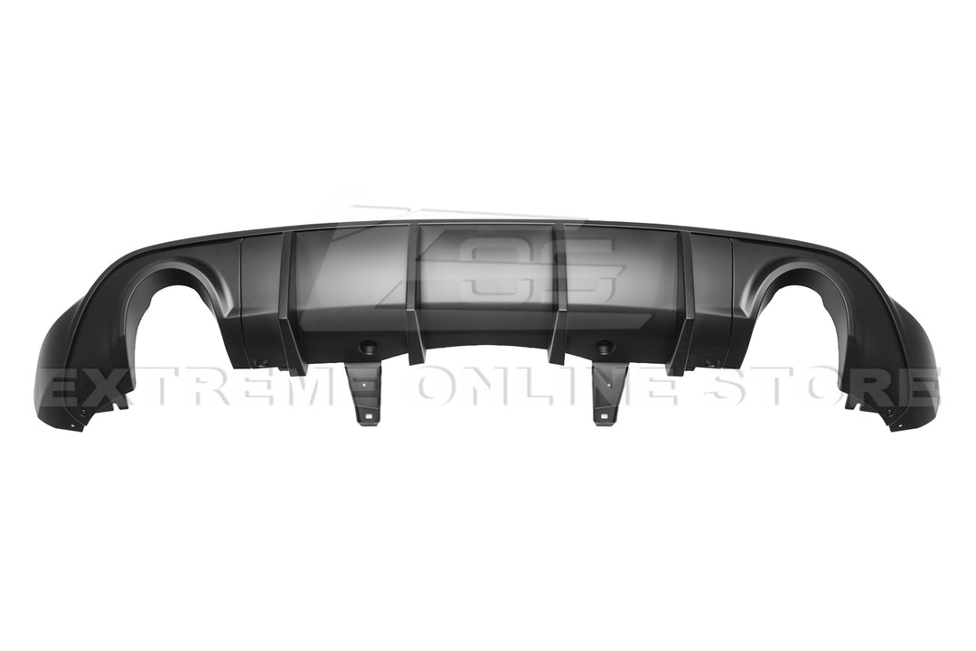 2014-Up Dodge Durango Rear Bumper Dual Tips Diffuser