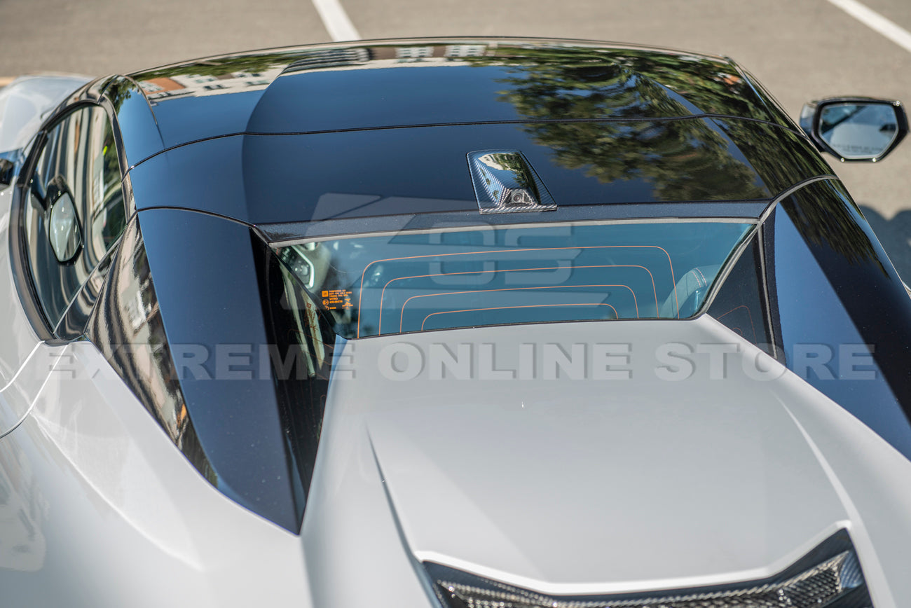 Corvette C8 Convertible Carbon Fiber Rear Decklid Camera Cover
