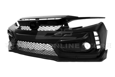 2016-21 Honda Civic JDM Type-R Front Bumper Conversion Kit