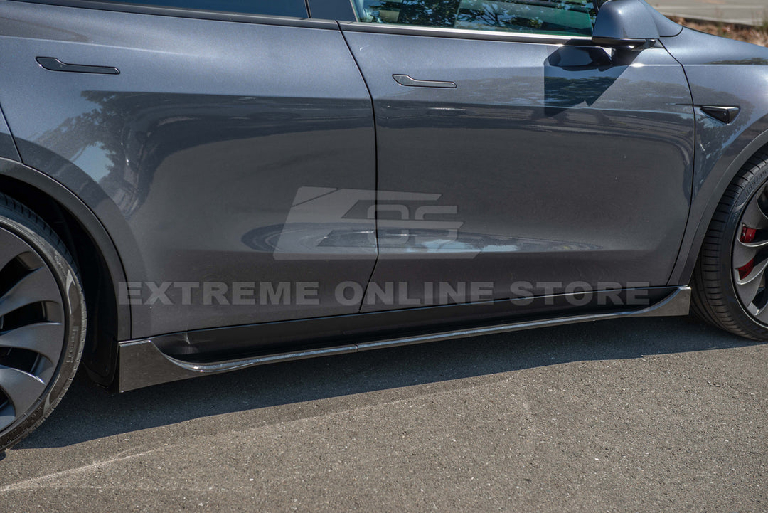 2020-24 Tesla Model Y Performance Side Skirts Rocker Panels