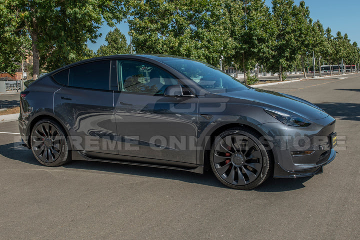 2020-24 Tesla Model Y Performance Side Skirts Rocker Panels