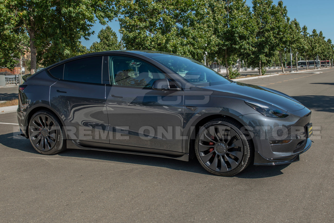 2020-24 Tesla Model Y Performance Side Skirts Rocker Panels