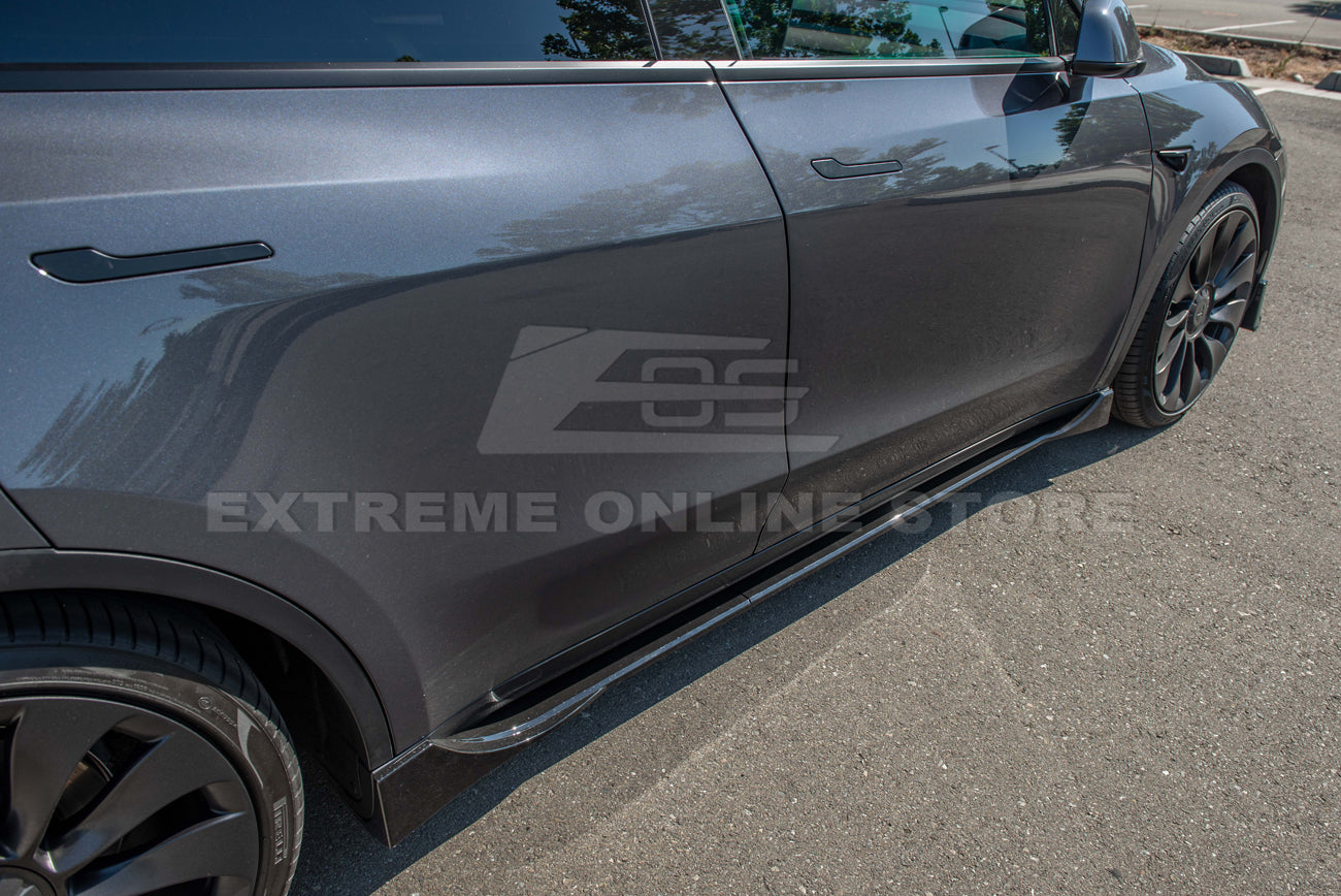 2020-24 Tesla Model Y Performance Side Skirts Rocker Panels