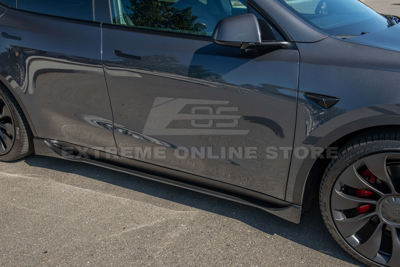 2020-24 Tesla Model Y Performance Side Skirts Rocker Panels