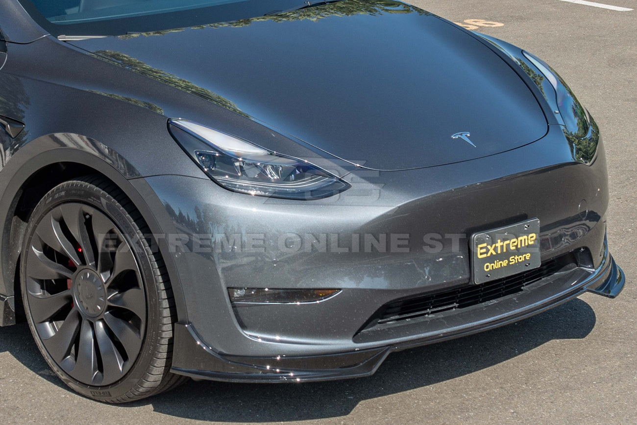 2020-Up Tesla Model Y Performance Front Splitter Lip