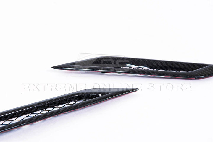 2009-15 Cadillac CTS-V Dry Carbon Fiber Side Bumper Fender Vents