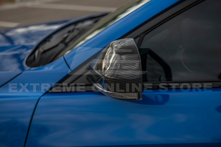 2013-18 Cadillac ATS ATS-V Sedan | GM Factory DRY CARBON FIBER Side Mirror Covers