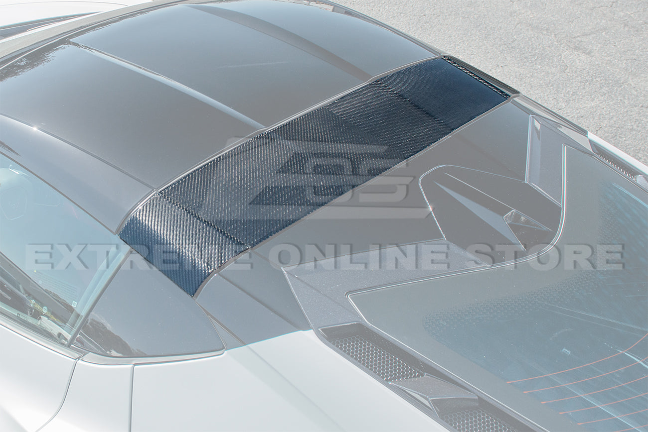 Chevrolet Corvette C8 Carbon Fiber Top Roof Pillar Bow