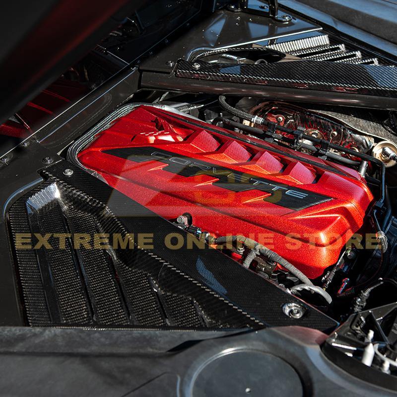 Corvette C8 Carbon Fiber Engine Bay Panel Cover - Extreme Online Store