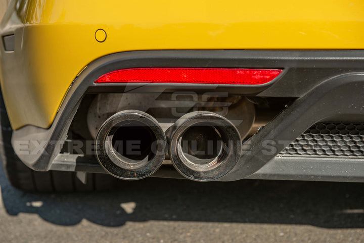 2015-17 Ford Mustang GT350 Rear Bumper Quad Tips Diffuser