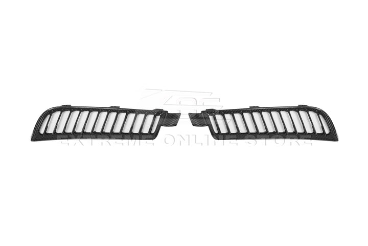 Corvette C7 DRY CARBON FIBER Replacement Rear Diffuser Vent