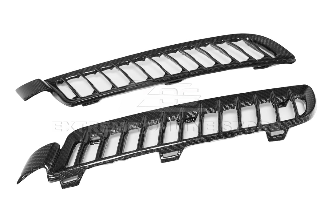 Corvette C7 DRY CARBON FIBER Replacement Rear Diffuser Vent