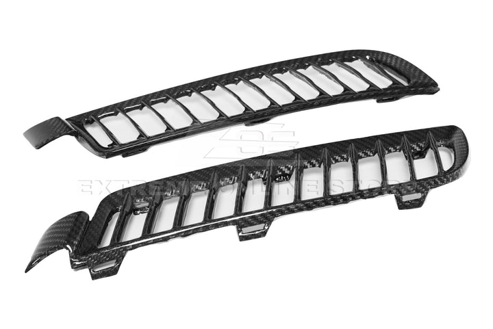 Corvette C7 DRY CARBON FIBER Replacement Rear Diffuser Vent
