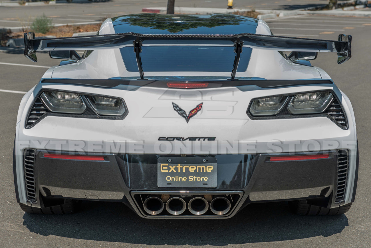 Corvette C7 Carbon Fiber Replacement Rear Diffuser Vent