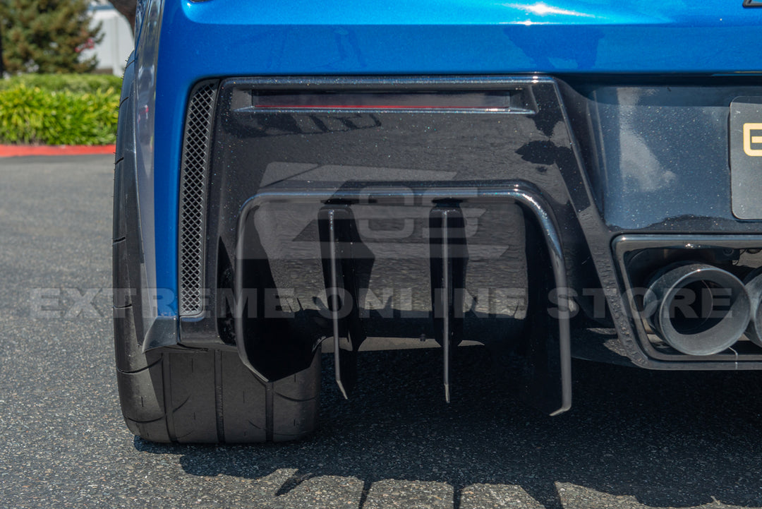 Corvette C7 Add On Rear Bumper Diffuser