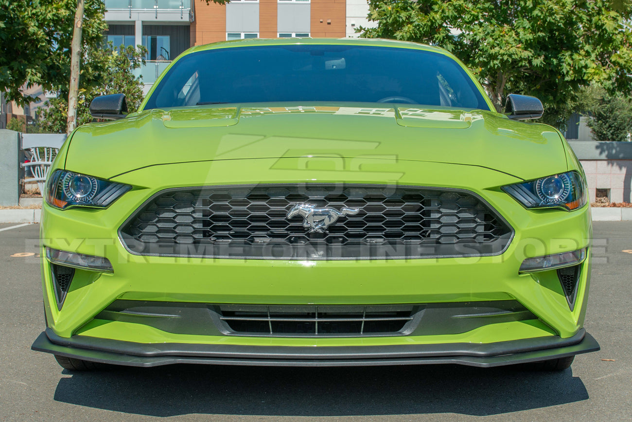 Maxton Design Cup-Spoilerlippe V.2 mit Flaps für Facelift ab 2018 / 5.0 GT  / Ford Mustang 6 – HiPe Dynamics Online Shop