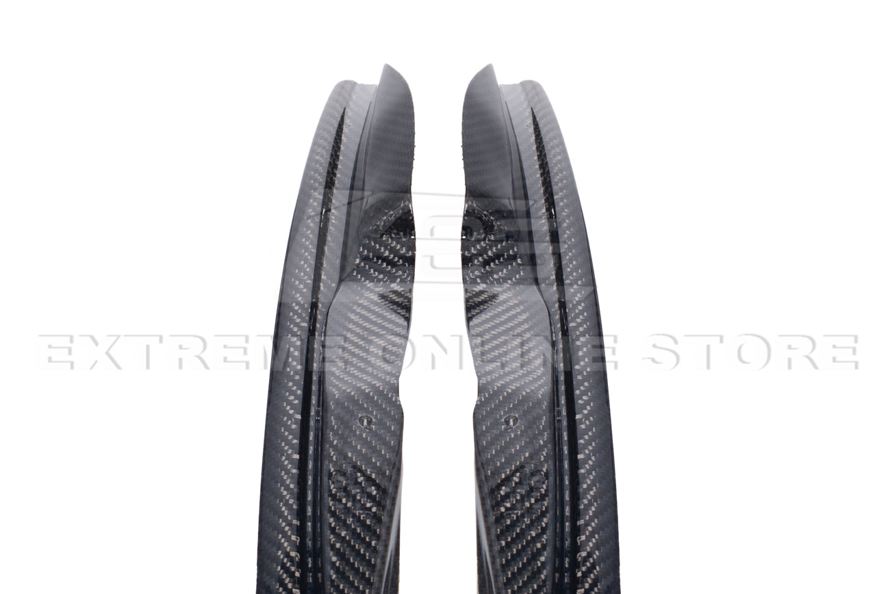 2009-14 Cadillac CTS-V Carbon Fiber Splash Guard Mud Flaps