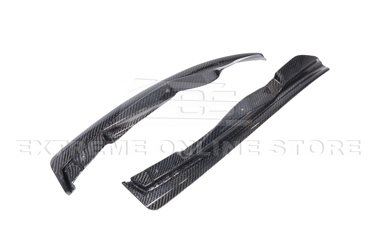 2009-14 Cadillac CTS-V Carbon Fiber Splash Guard Mud Flaps