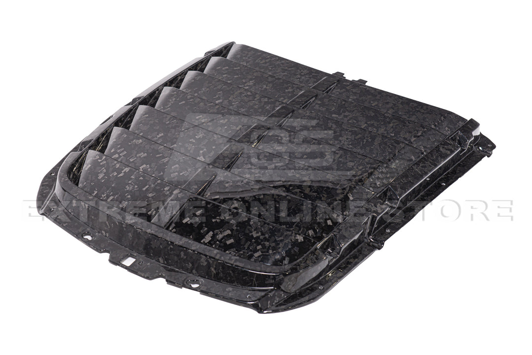 2020-23 Ford Mustang GT500 DRY CARBON FIBER Front Hood Vent
