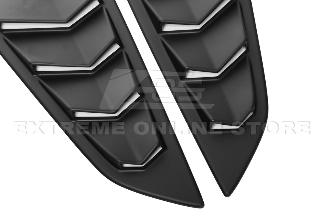 Corvette C7 Side &amp; Rear Window Louver Cover