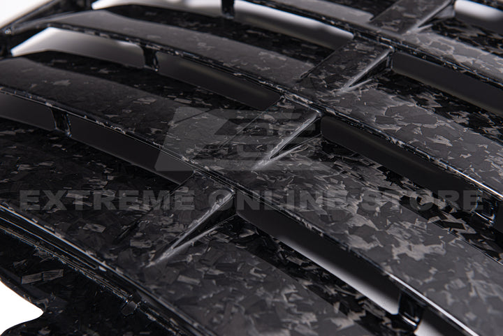 2020-23 Ford Mustang GT500 DRY CARBON FIBER Front Hood Vent