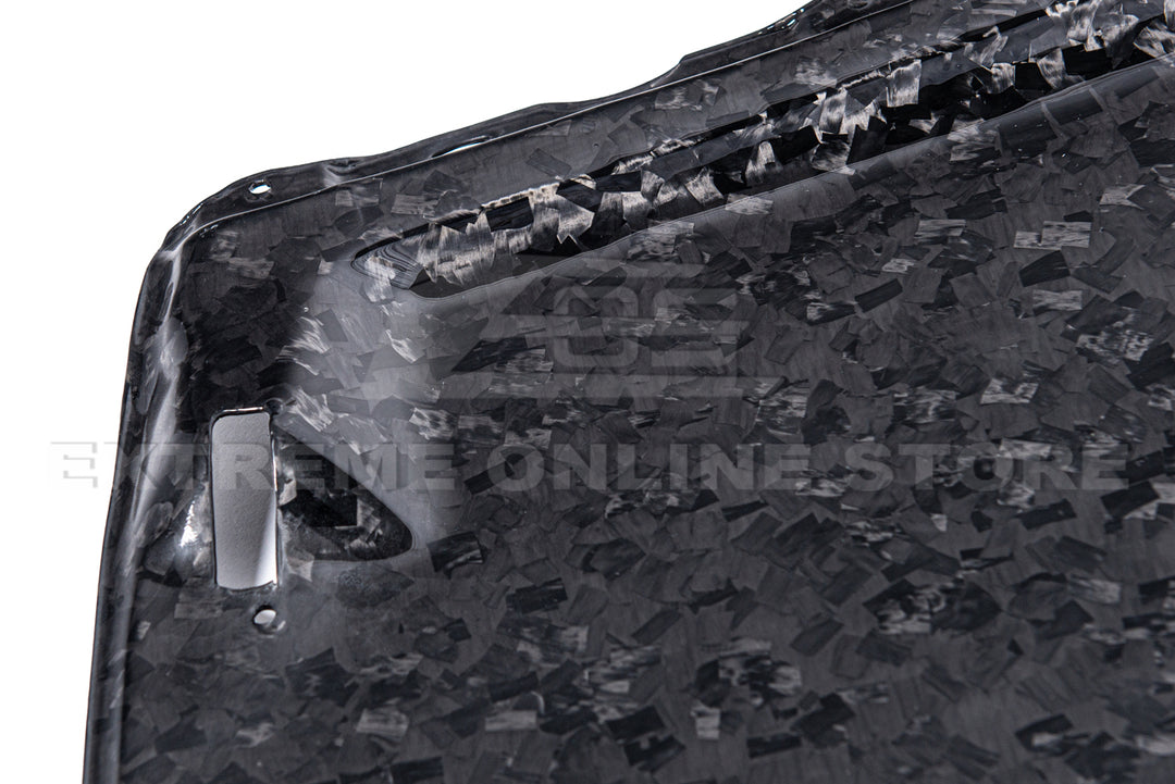 2020-23 Ford Mustang GT500 DRY Carbon Fiber Front Hood Vent &amp; Rain Tray Cover
