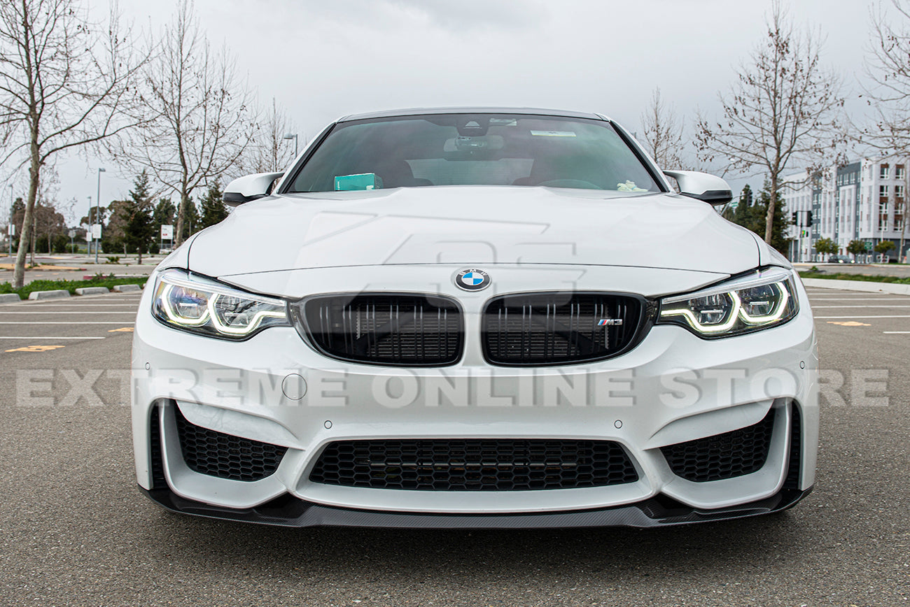 BMW F80 M3/ F82 M4 Carbon Fiber Front Splitter & Side Skirts Rocker Panels