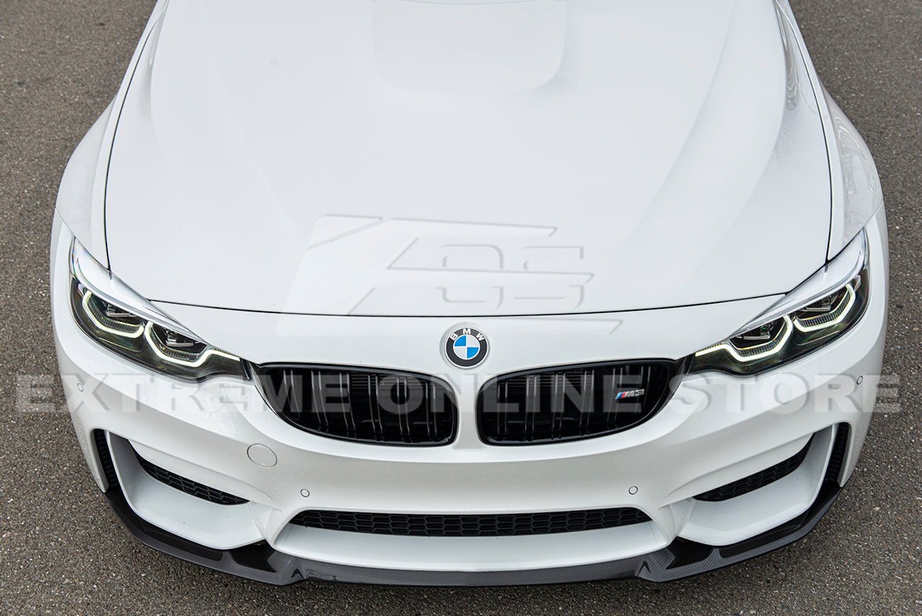 BMW F80 M3/ F82 M4 Carbon Fiber Front Splitter & Side Skirts Rocker Panels