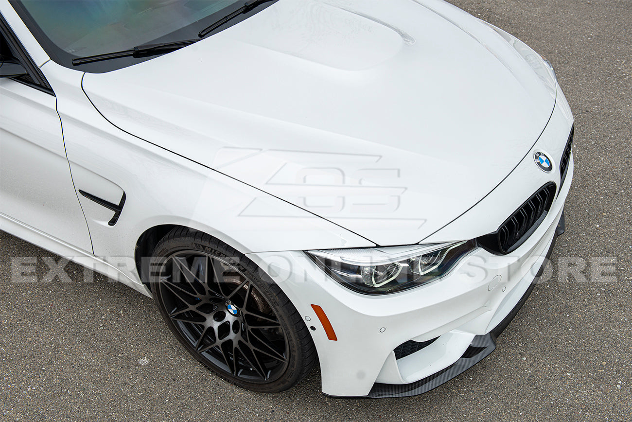 BMW F80 M3/ F82 M4 Carbon Fiber Front Splitter & Side Skirts Rocker Panels
