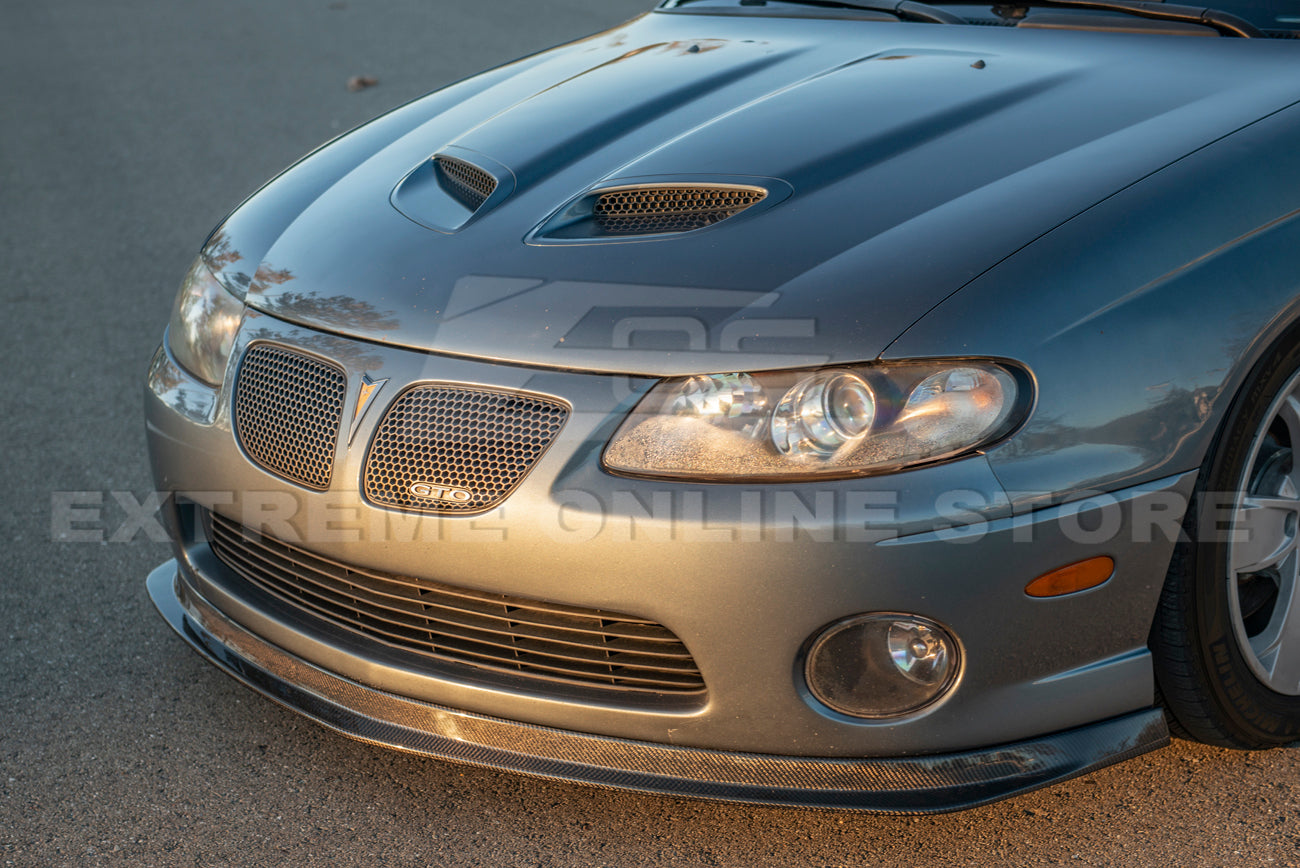 2004-06 Pontiac GTO Carbon Fiber Front Splitter Lip Ground Effect