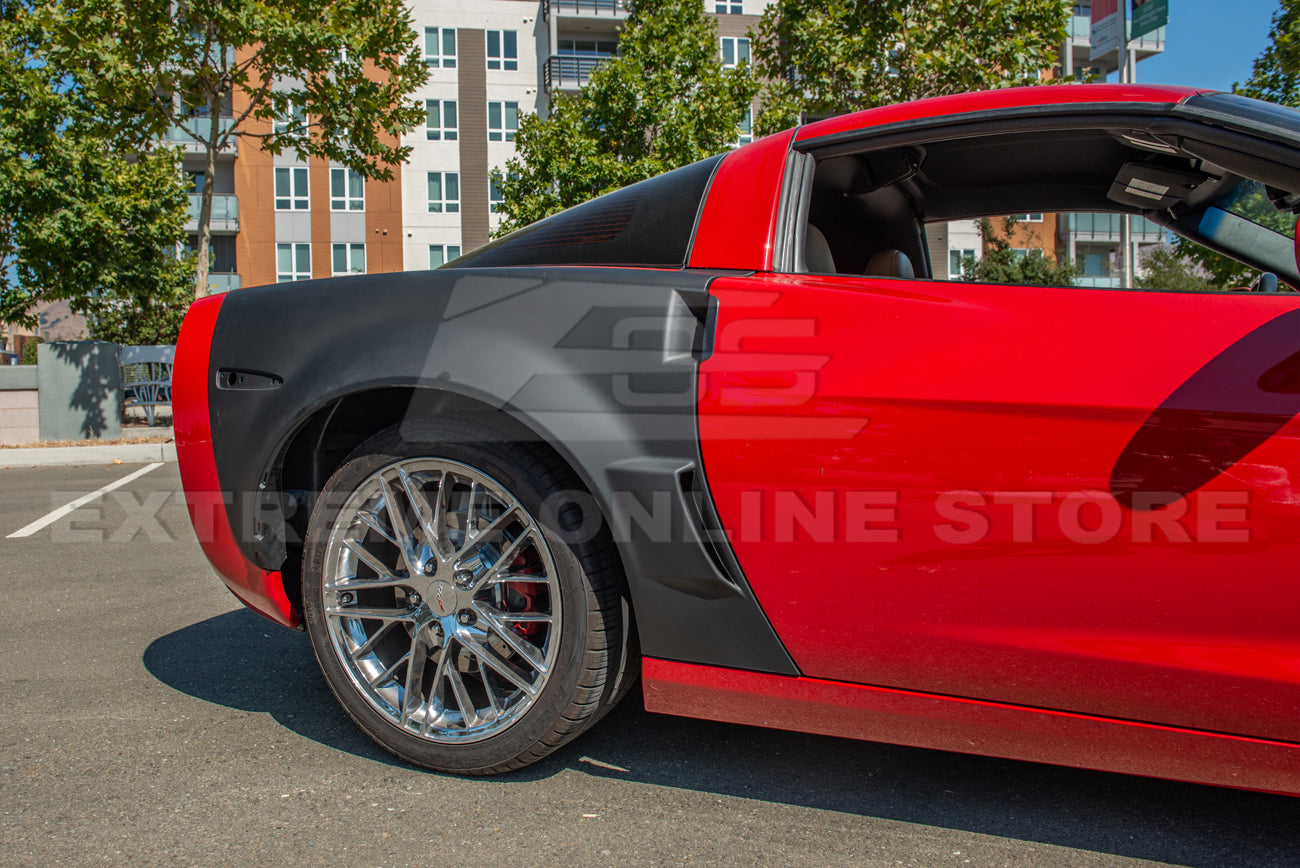 Chevrolet Corvette C6 ZR1 Widebody Conversion Rear Side Fenders
