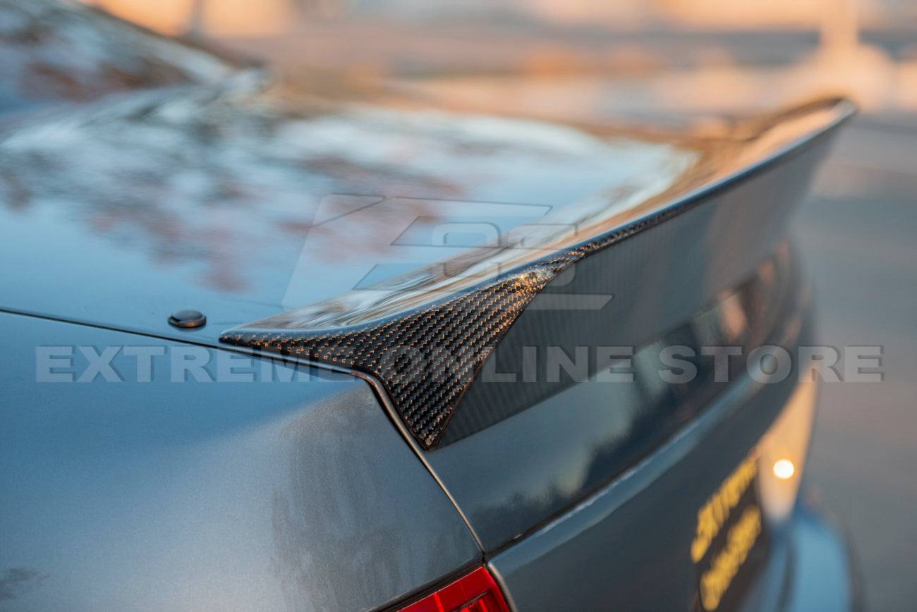 Carbon fiber rear trunk spoiler for 2004-06 Pontiac GTO