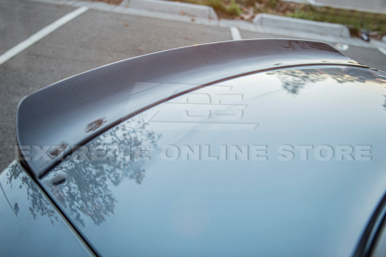 Carbon fiber rear trunk spoiler for 2004-06 Pontiac GTO