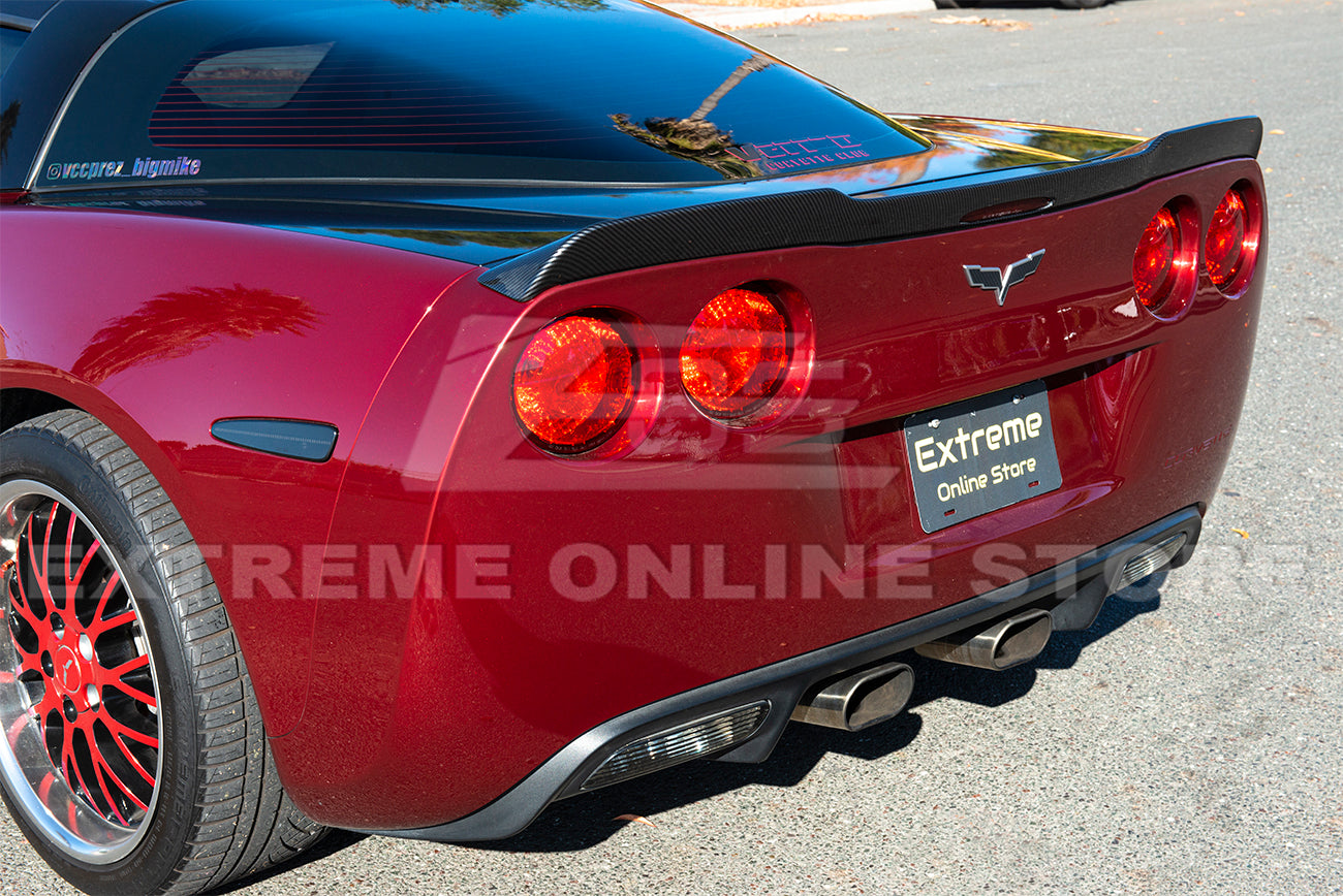 Corvette C6 ZR1 Extended Rear Trunk Spoiler