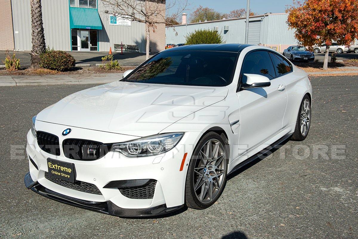 BMW F80 M3/ F82 M4 Carbon Fiber Front Splitter & Side Skirts Rocker Panels