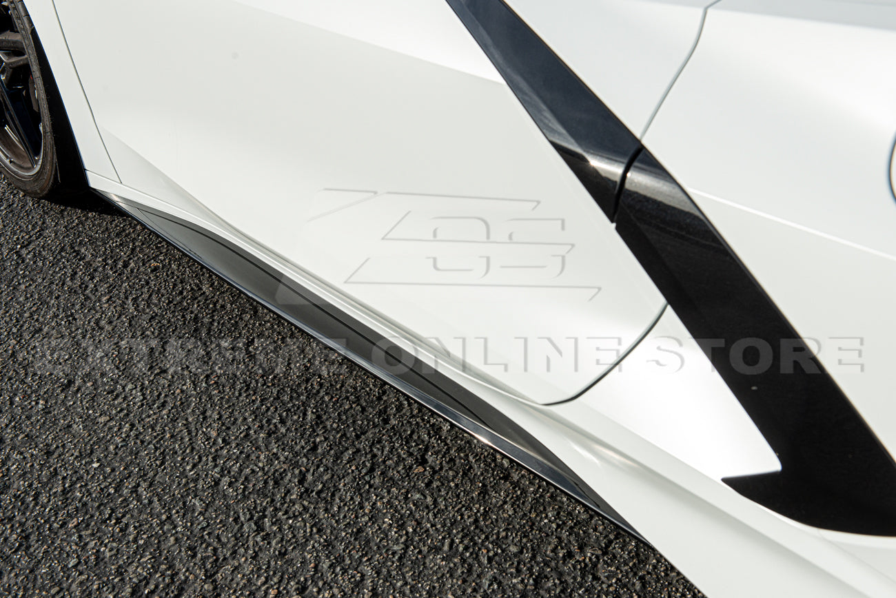Corvette C8 Z51 Add On Side Skirts Rocker Panels
