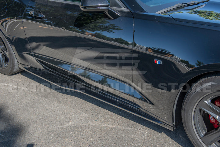 2019-Up Camaro RS &amp; SS ZL1 Style Front Lip Splitter &amp; Side Skirts