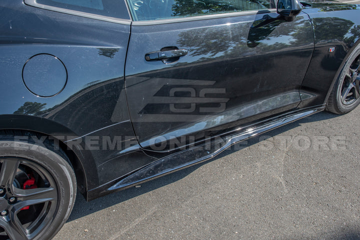 2019-Up Camaro RS &amp; SS ZL1 Style Front Lip Splitter &amp; Side Skirts